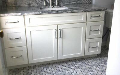 Bathroom Remodel – 60s Bathroom Moved to Modern